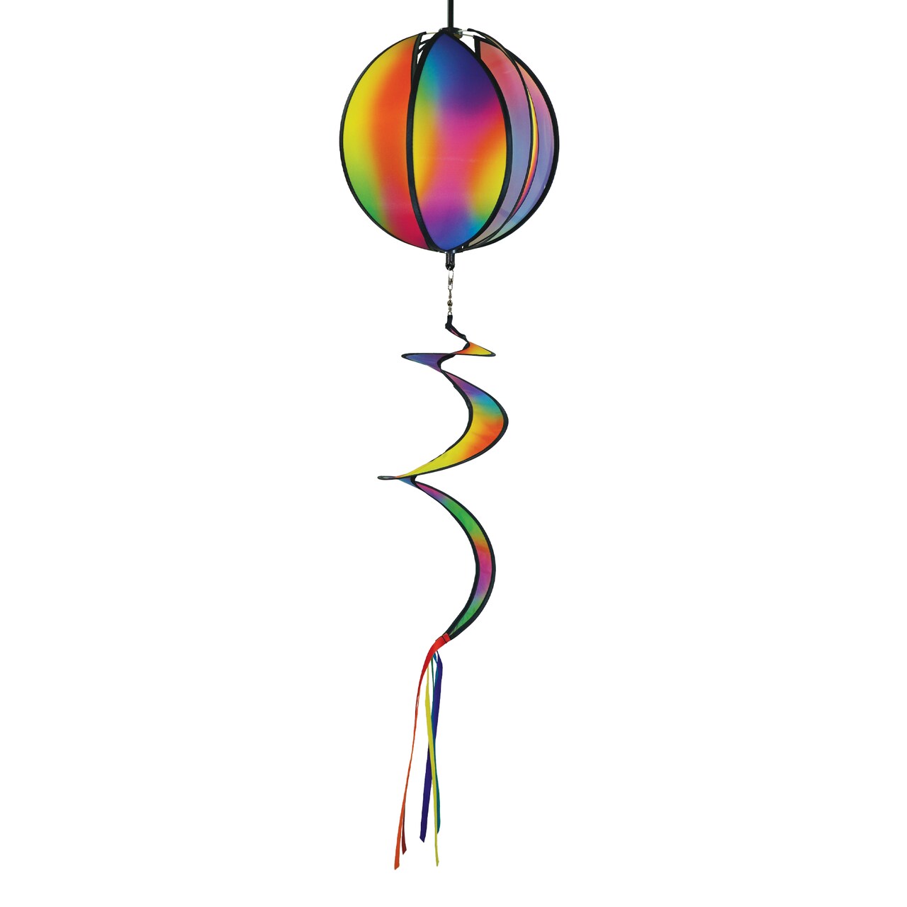 In the Breeze 11-inch Jewel Hanging Ball Spinner, Wind Spinner, 2488